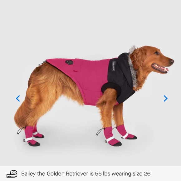 Canada Pooch True North Winter Parka - Pink - Size 20 - Picture 4 of 16